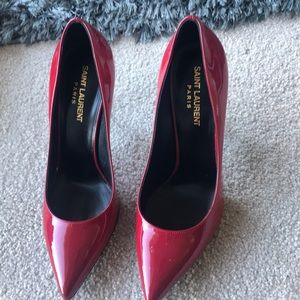 Saint Laurent Red Shoe